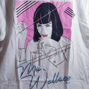 Pulp Fiction Mia Wallace Unisex T shirt M